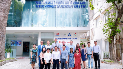 The new IRD Representative in Vietnam paid a visit to the CARE