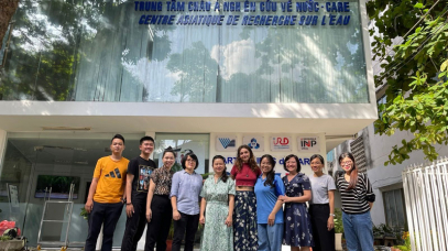 INTERNSHIP REPORT: MADELEINE DOWEK AT THE ASIAN CENTRE FOR WATER RESEARCH (CARE) IN VIETNAM