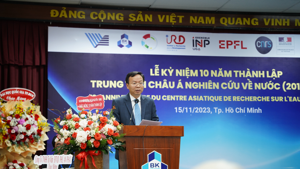 HCMUT President Assoc. Prof. Dr. Mai Thanh Phong highly appreciated CARE's achievements.
