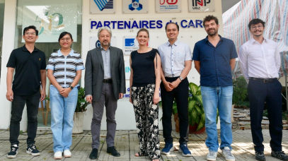 CARE WELCOME MR. ERIC SOULIER, COUNSELLOR FOR COOPERATION AND CULTURAL AFFAIRS AT THE FRENCH EMBASSY IN VIETNAM AND DIRECTOR OF THE FRENCH INSTITUTE IN VIETNAM