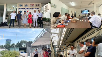 CARE WELCOMES THE DELEGATION FROM SIGMA CLERMONT (FRANCE)