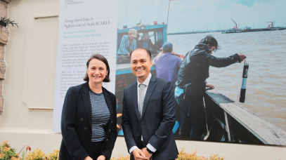 CARE at the OCEANS Exhibition by the Consulate General of France
