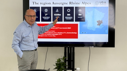 CARE Welcomes the President of Université Grenoble Alpes