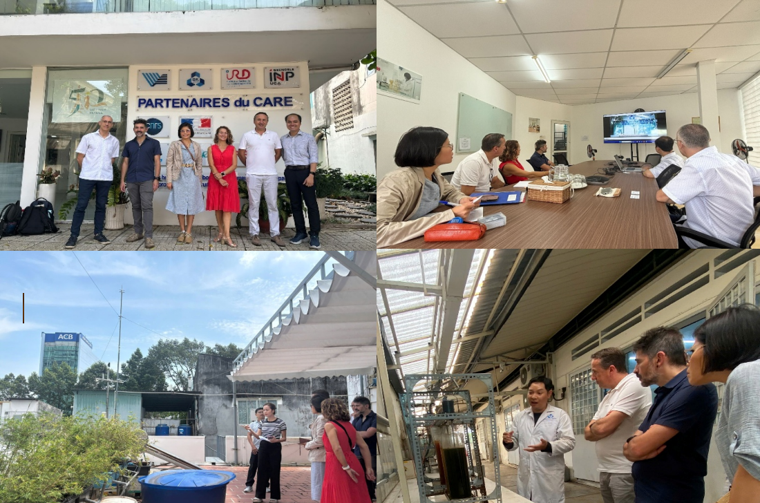 CARE WELCOMES THE DELEGATION FROM SIGMA CLERMONT (FRANCE)CARE WELCOMES THE DELEGATION FROM SIGMA CLERMONT