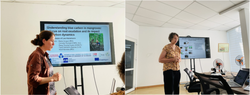 RESEARCH SEMINAR BY DR. HERMINE HUOT AND DR. CORNELIA RUMPEL
