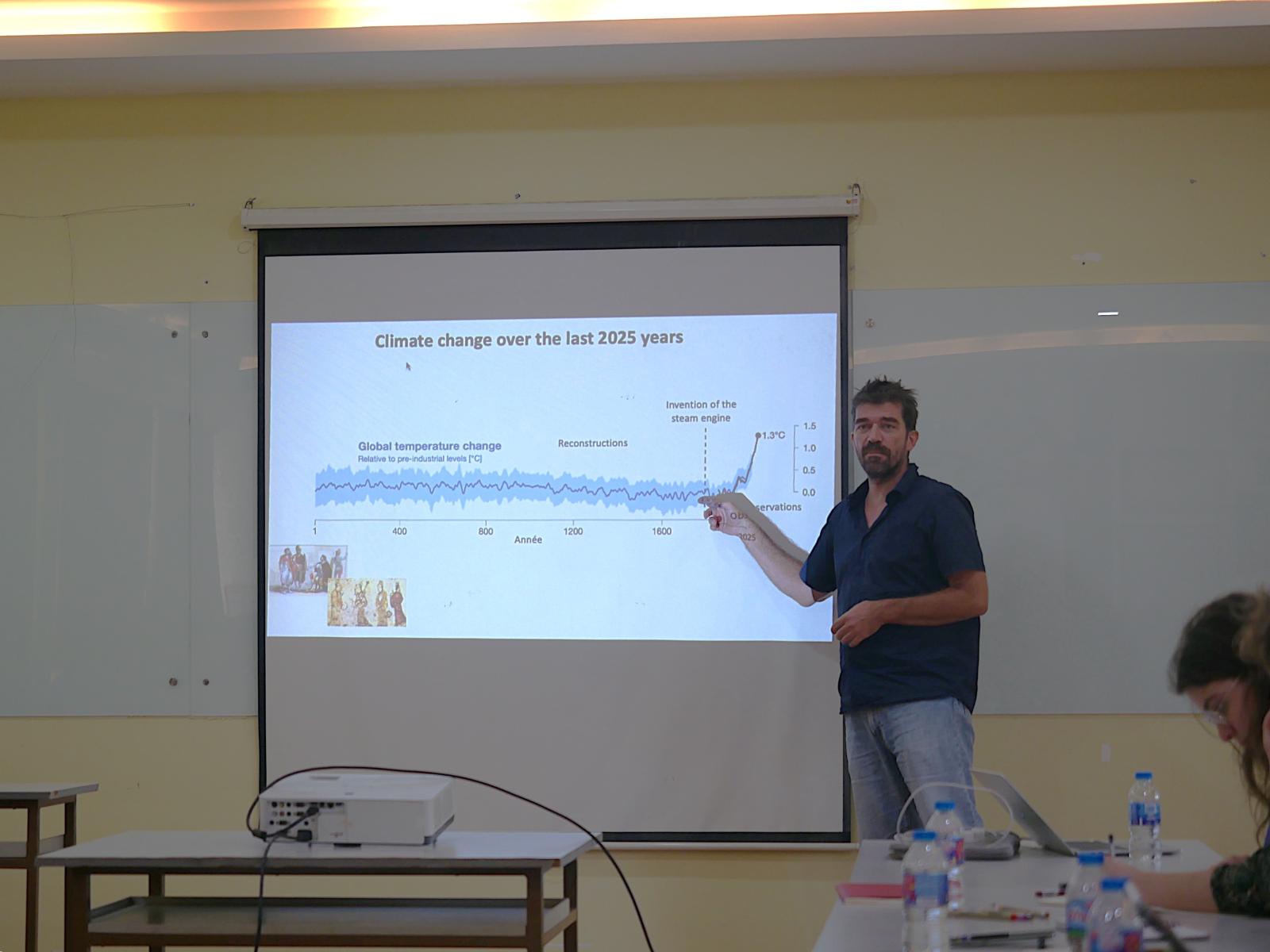 Visit of ENSAPB students within the FEF Fleuve project