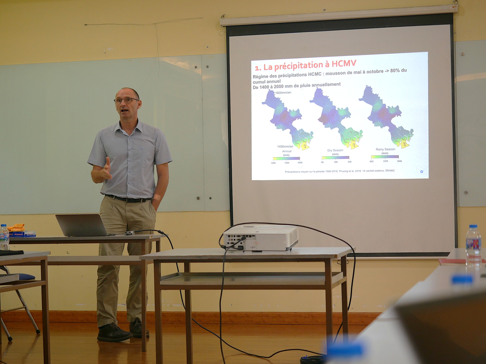 Visit of ENSAPB students within the FEF Fleuve project