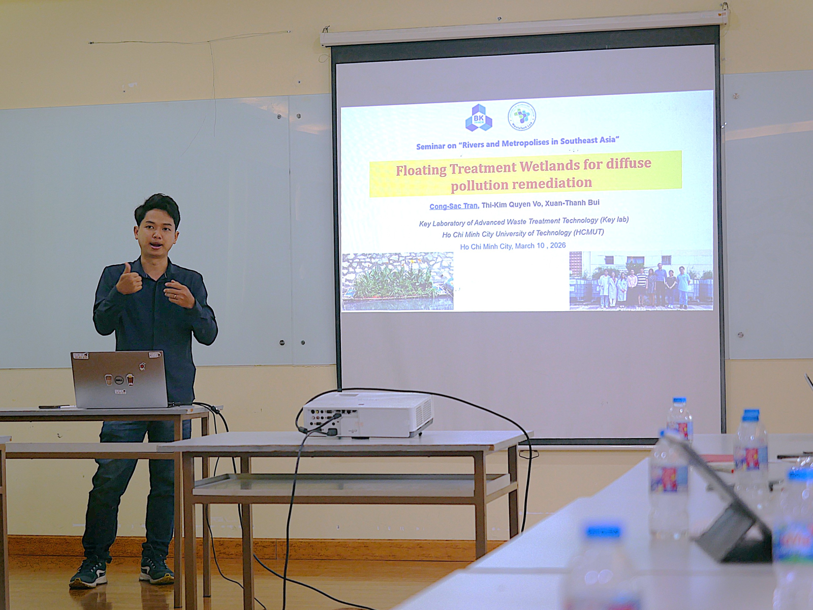 Visit of ENSAPB students within the FEF Fleuve project